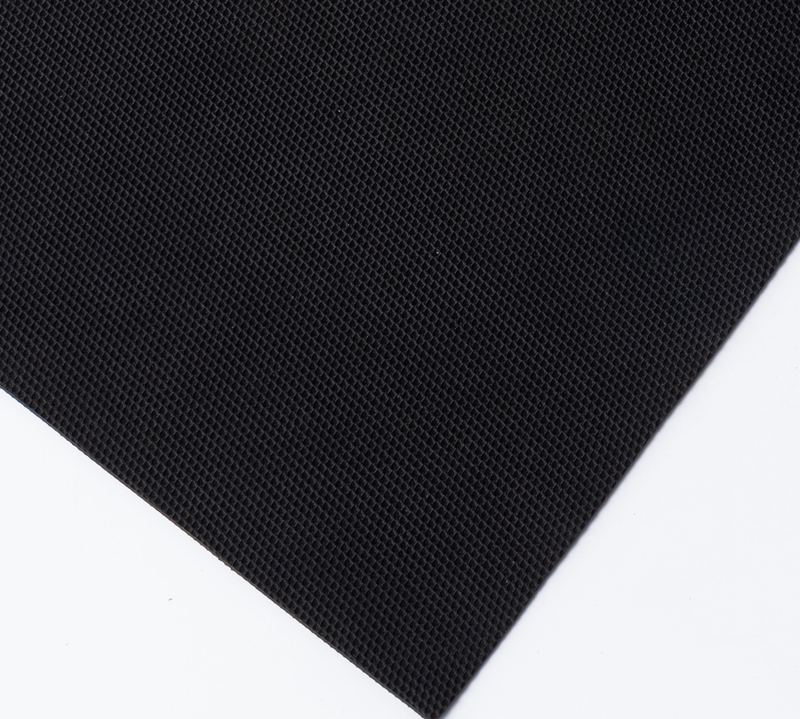 Stoff Eindruck Gummi Stall Matte